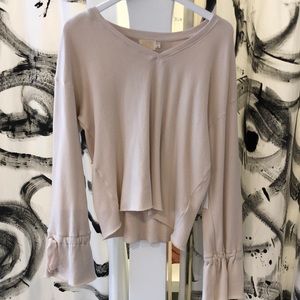 Nation Chloe sateen tie sleeve